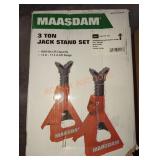 Maasdam 3 ton jack stand set