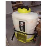 Ryobi 4 gallon 18v cordless backpack sprayer