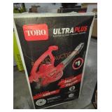 Toro blower vacuum mulcher electric