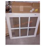 Fixed Window sash apx 29x31 in