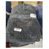 72"ï¿½48" Gray Weighted Blanket