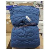 Steve Madden King Blue Quilt