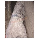 Bazaar Blue White Gray Shag Rug 5