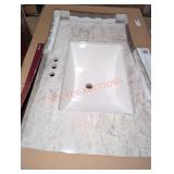 Home Decorators 22"ï¿½37" Stone Vanity Top