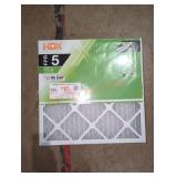 HDX 18" 3pk Dust & Pollen Pleated Air Filters