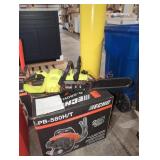 Ryobi 40v HP brushless 14" cordless chainsaw