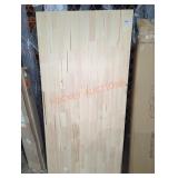 5 ft. L x 30 in. D Unfinished Birch Solid Wood