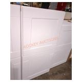 36"W 18"H White Kitchen Bridge Cabinet