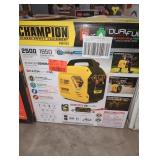 Champion  2500 watts inverter generator dual fuel