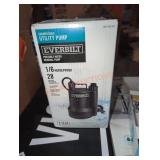 Everbilt 1/6 HP 28 gpm submersible utility pump