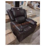 Brown Leather Recliner