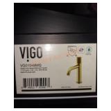 Vigo Single Hole Vessle Bathroom Faucet, Matte