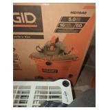 Ridgid 16 gal wet/dry Vac 5.0 peak HP