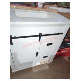30" W x 20" D x 24" H bathroom sink vanity