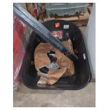 Husky 6 cu ft Steel Wheelbarrow