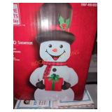 Home accents Holiday 6.5ft. LED snowman