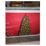 7.5 ft brookside pine led prelit tree