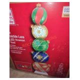 7.5ft. yuletide Lane LED ornament stack