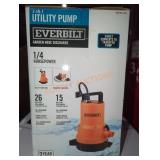 Everbilt 1/4 HP 2-in-1 Utility Pump