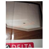 Delta foundation 38" shower Base white