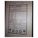 Elegant Lighting Back Splash 48" Calacatta White