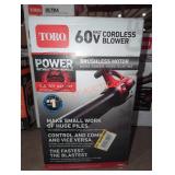 Toro 60V Cordless Blower