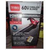 Toro 60V Cordless Blower