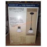 Retro Style Shade Kit for Mini Pendants