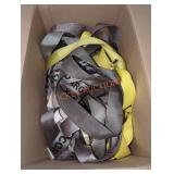 Box of Various Tie-Down Cargo Straps