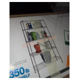 HdX 36"W x 16"L x 72"H 5 shelf storage unit