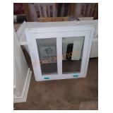 American Craftsman 24" x 23" window side way open