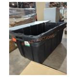 HDX Heavy-Duty Storage Totes, No Lids