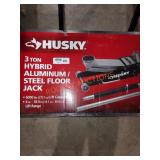 Husky 3 Ton Hybrid Aluminum/ Steel Floor Jack