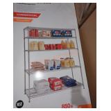 HDX 60"Wï¿½72"H 5-Shelf Storage Unit