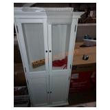 Chin-shu Wooden Ltd 4 Door Cabinet. 25"x 14"x 51"
