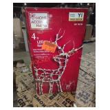 Home Accents 4 ft LED wire Reindeer