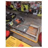 Ridgid 8" wet tile saw corded 12 amp