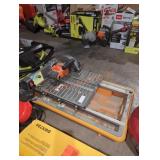 Ridgid 8" wet tile saw corded 12 amp