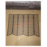 6 Panel 6ft Gray Window Pane