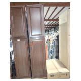 18"Wï¿½24"Dï¿½90"H Finished Wood Pantry Cabinet