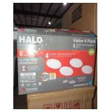 Halo 4pk 6" Ultra Thin Downlights