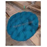 Blue 44" Papasan Cushion