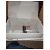 Sinkology 30" W x 18" L x 10" D porcelain sink