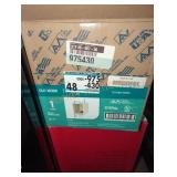 Old work 1 gang 18 cu in 48 pieces