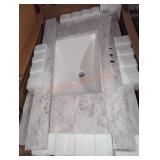 Home Decorators 22"ï¿½37" Stone Vanity Top
