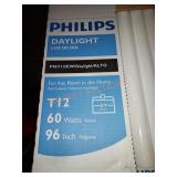 Philips Daylight T12 60Watts 96". Case of 16