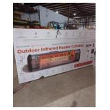 Heat Storm Outdoor Infrared Heater Combo