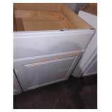 Hampton Bay 24"W x 24.5"D x 34.5"H Base Cabinet