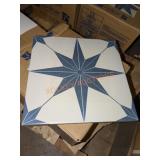 Merola Tile Stella Azul Floor/Wall Tile