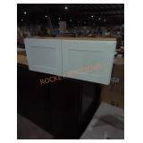 30" W  x 13" D x 12" H white kitchen wall cabinet